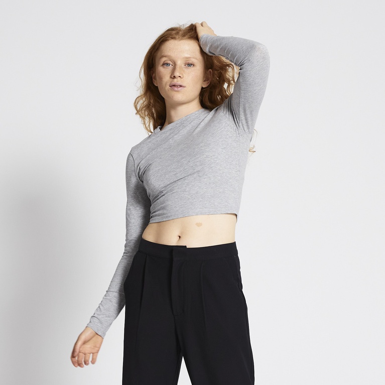 Croppad topp "Rue"